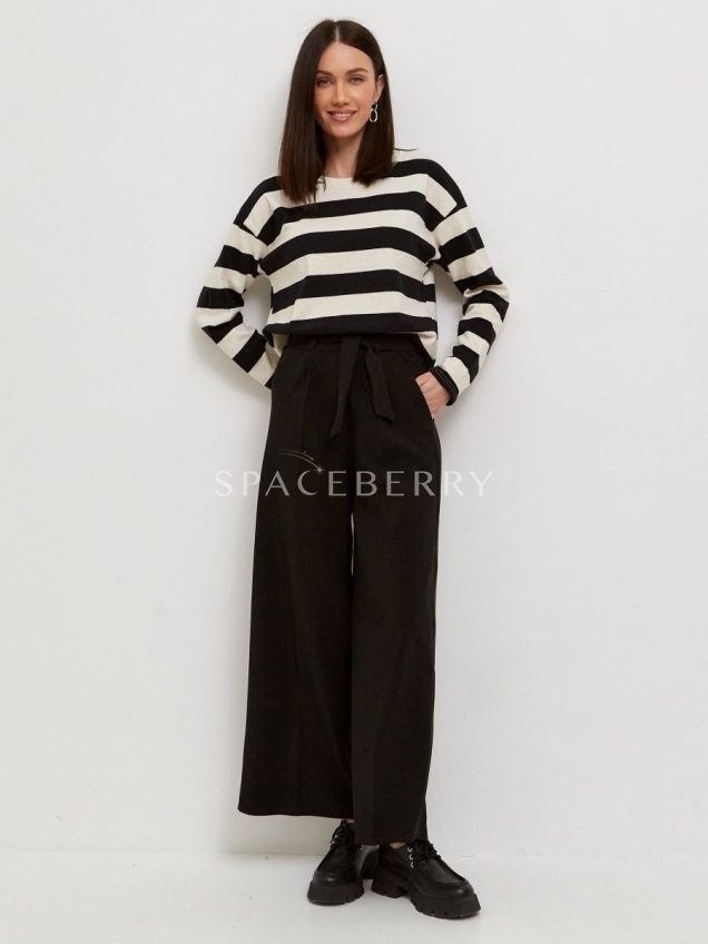 Женские широкие брюки, штаны классика